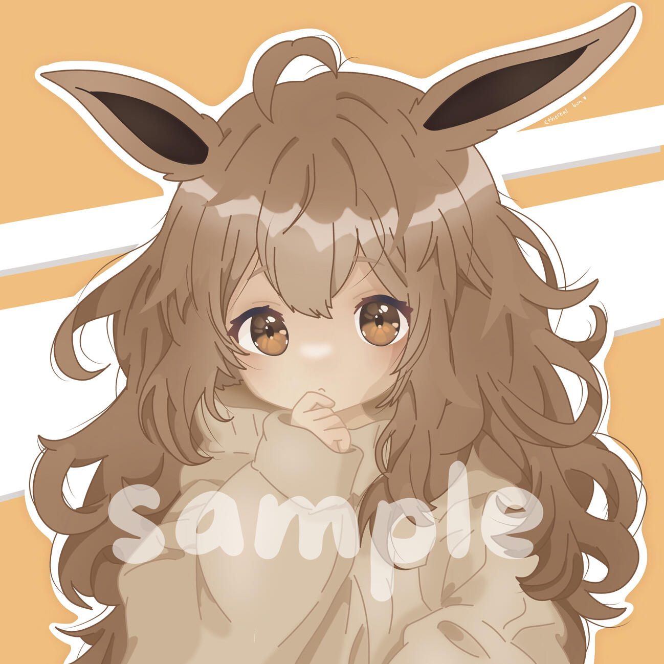 Eevee as a human