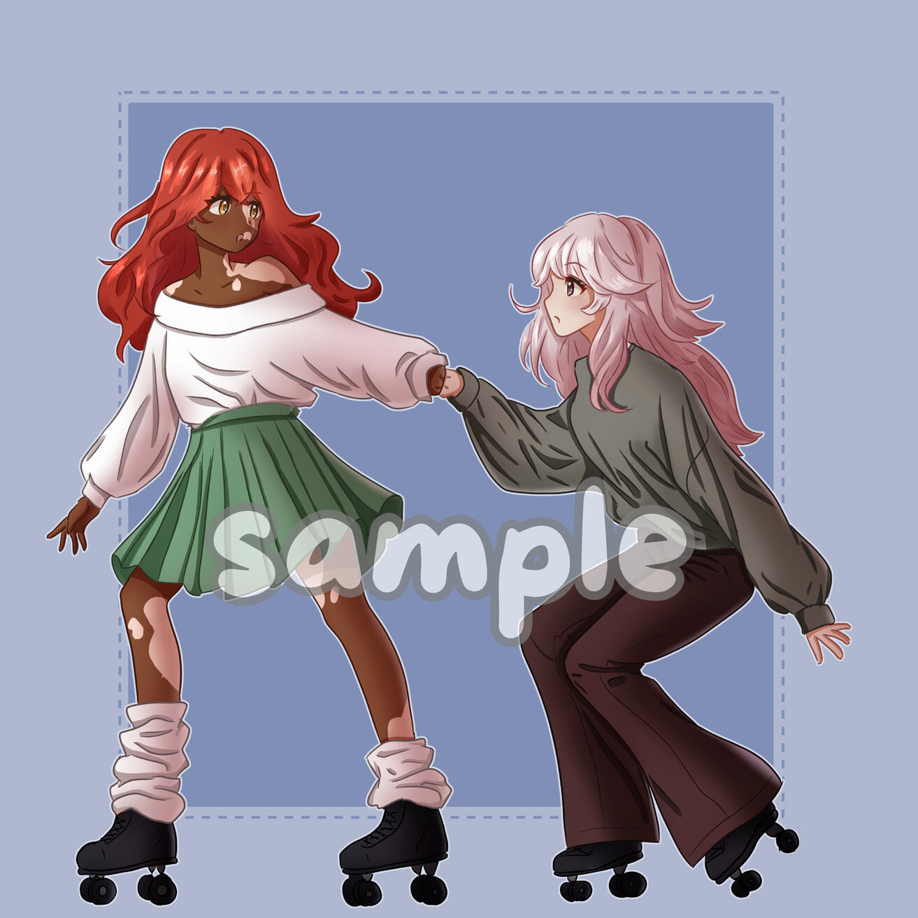 Cecilia & Nene- sillyartthings on art fight